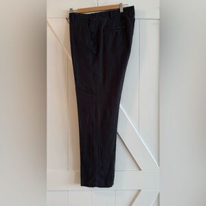 Ganesh Men's black linen pants
